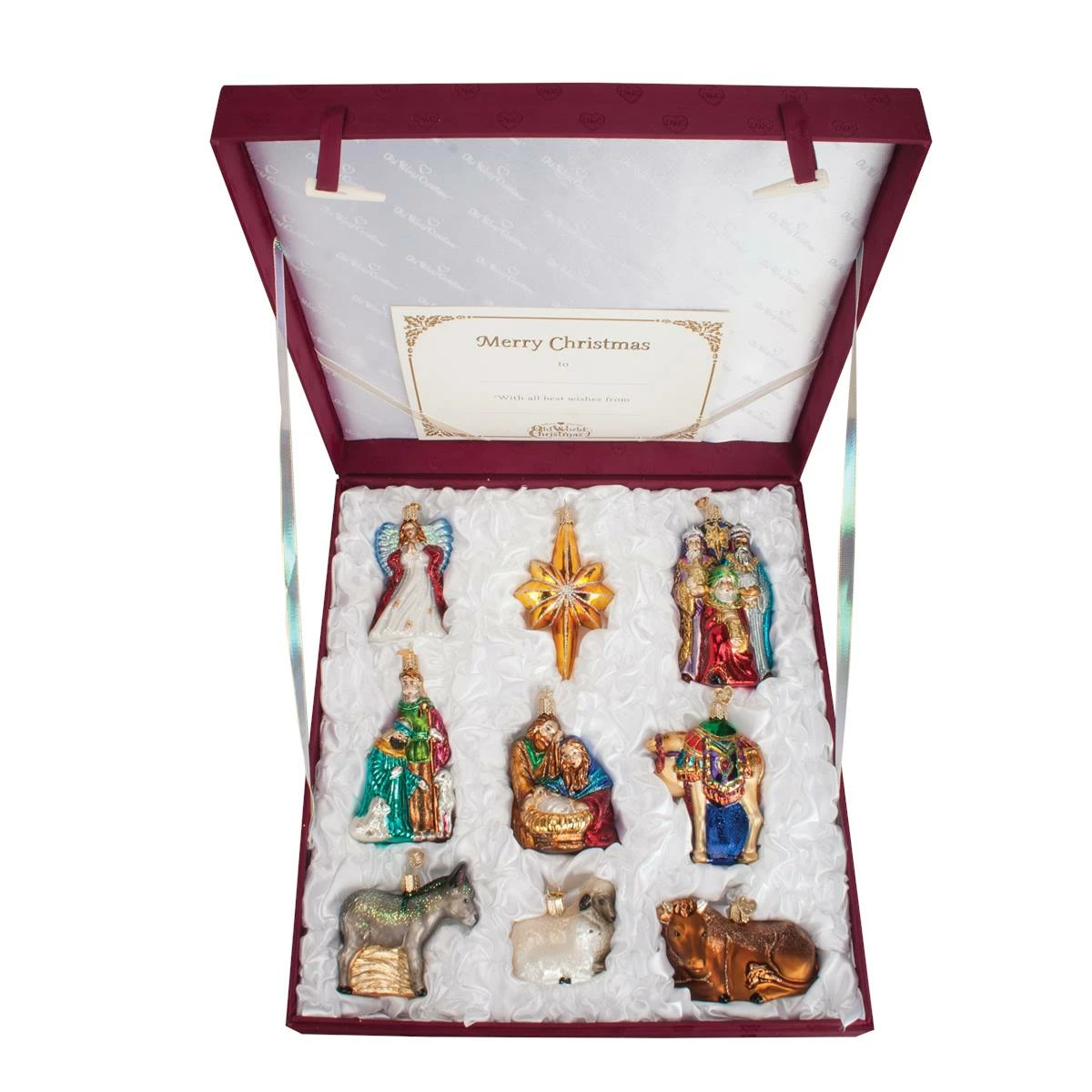 Discount ๐ Traditions Nativity Ornament Boxed Set ๐งจ 3 Discount ๐ Traditions Nativity Ornament Boxed Set ๐งจ