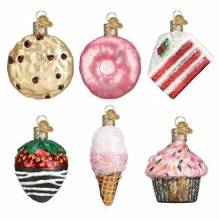 Coupon 🛒 Traditions Mini Dessert Ornament Collection Box/6 🤩