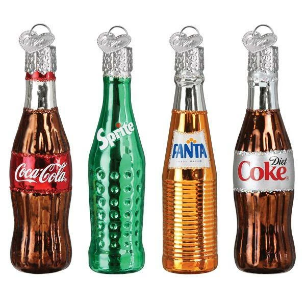 New โ Traditions Coca-Cola Mini Beverage Set Ornament ๐ฏ 3 New โ Traditions Coca-Cola Mini Beverage Set Ornament ๐ฏ