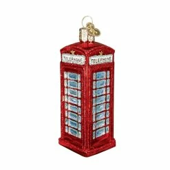 Wholesale 🔥 Traditions English Phonebooth Ornament ✨