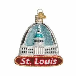 Alternative view of New 🎉 Traditions St. Louis Arch Ornament 🎁