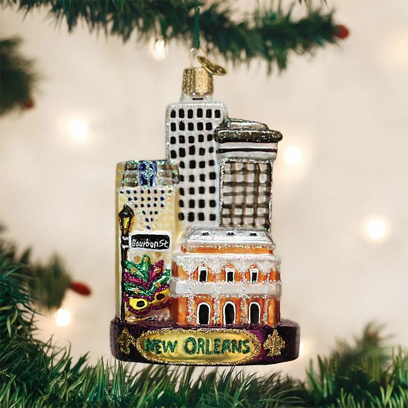 Best Sale 🔥 Traditions New Orleans City Skyline Ornament 💯 5 Best Sale 🔥 Traditions New Orleans City Skyline Ornament 💯 - Image 3