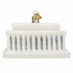 Alternative view of Discount 😍 Traditions Lincoln Memorial Ornament 🧨