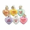 Best reviews of 😀 Traditions Conversation Heart Ornaments Set/6 ❤️ -Traditions store 30002