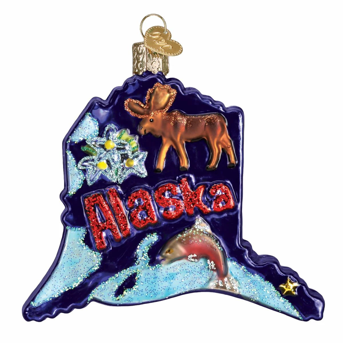New ❤️ Traditions State Of Alaska Ornament 🔔 3 New ❤️ Traditions State Of Alaska Ornament 🔔