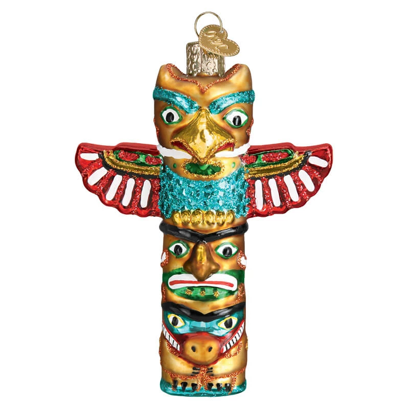 Coupon 😀 Traditions Totem Pole Ornament 🌟 3 Coupon 😀 Traditions Totem Pole Ornament 🌟