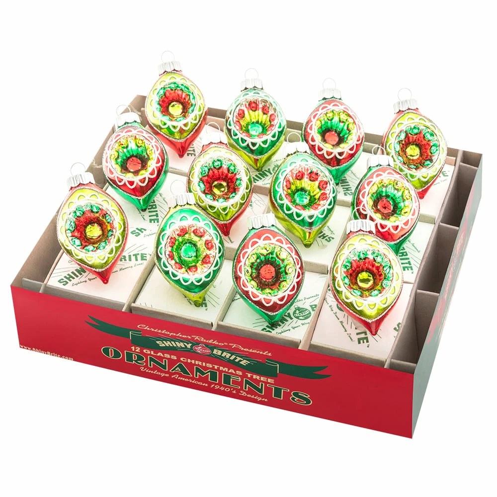 Discount ✨ Traditions Holiday Splendor Decorated Reflector Tulip Ornaments Set/12 🎉 3 Discount ✨ Traditions Holiday Splendor Decorated Reflector Tulip Ornaments Set/12 🎉