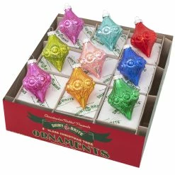Discount 😀 Traditions 🎄 Christmas Confetti Shapes Ornaments Set/9 ✔️