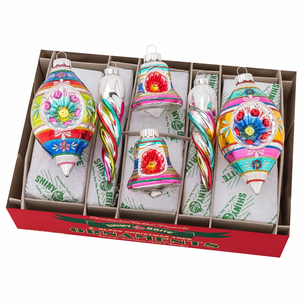 Promo โญ Traditions โ Christmas Confetti Mixed Shape Ornaments Set/6 ๐คฉ 3 Promo โญ Traditions โ Christmas Confetti Mixed Shape Ornaments Set/6 ๐คฉ