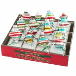 Top 10 👏 Traditions Festive Fete Decorated Shape Ornaments Set/12 🔔