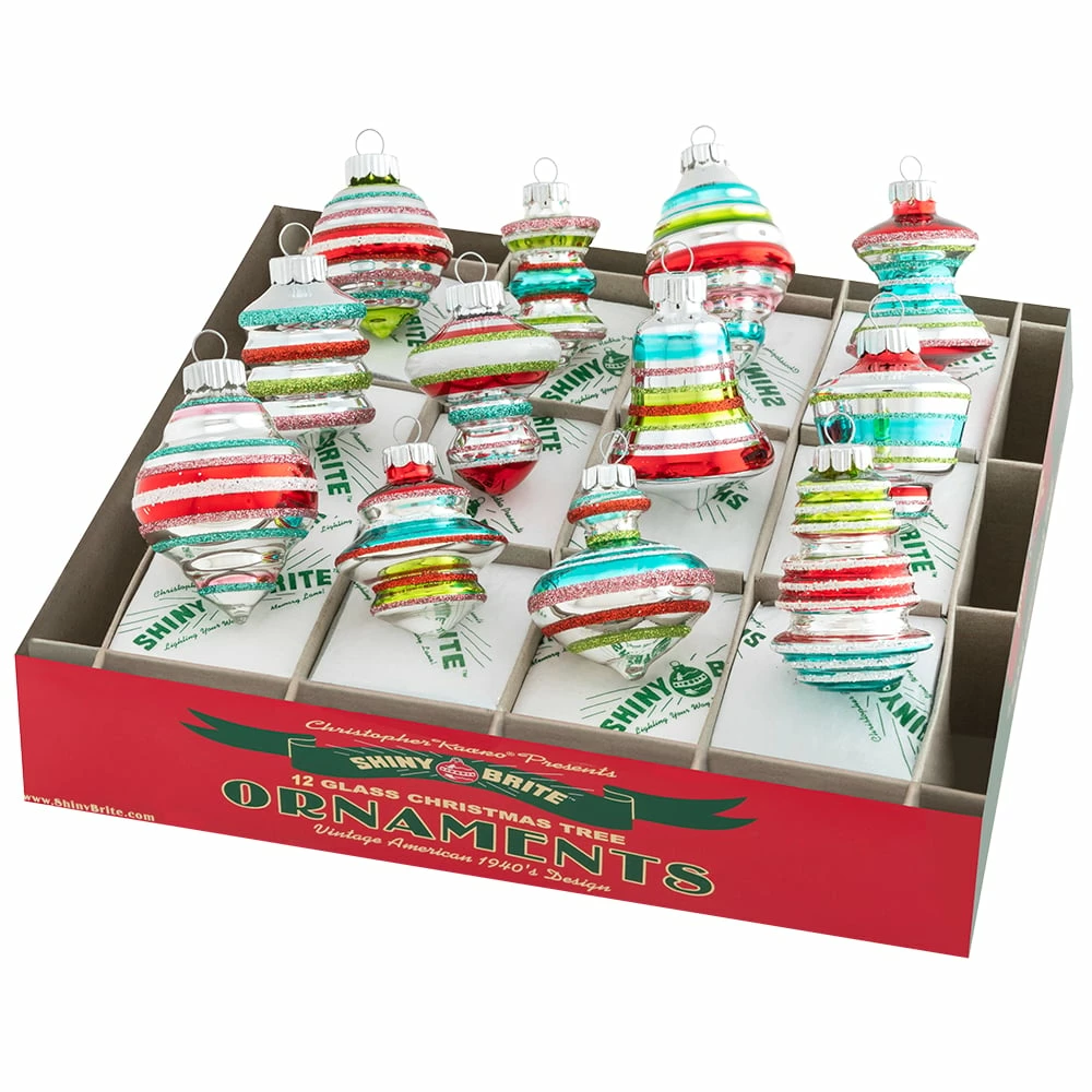 Top 10 👏 Traditions Festive Fete Decorated Shape Ornaments Set/12 🔔 3 Top 10 👏 Traditions Festive Fete Decorated Shape Ornaments Set/12 🔔