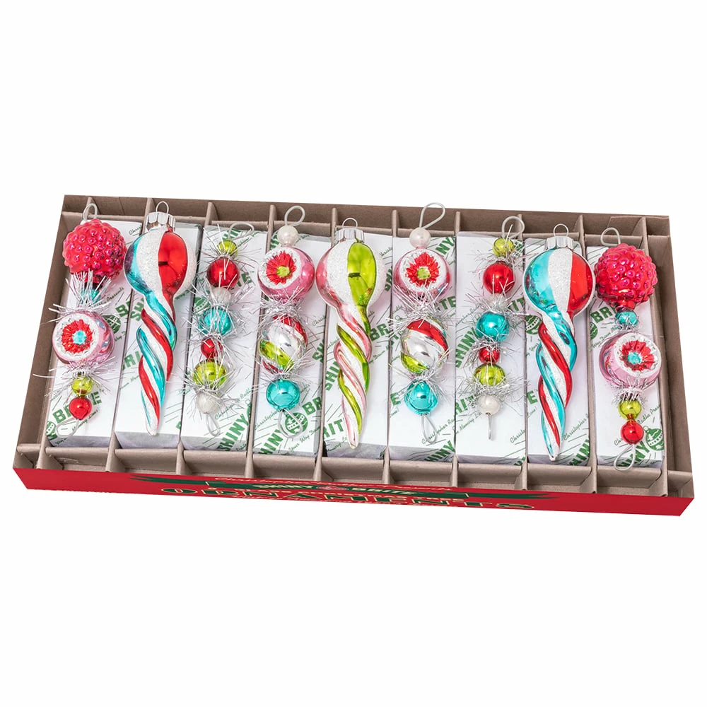 Coupon ✔️ Traditions Festive Fete Shape Icicle Ornaments Set/9 ⭐ 3 Coupon ✔️ Traditions Festive Fete Shape Icicle Ornaments Set/9 ⭐