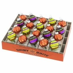 Wholesale ⌛ Traditions 🎃 Halloween Pumpkin & Round Ornaments Set/20 😀