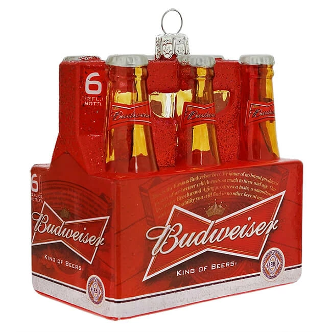 Hot Sale ๐ Traditions Budweiser Six-Pack Ornament ๐งจ 3 Hot Sale ๐ Traditions Budweiser Six-Pack Ornament ๐งจ