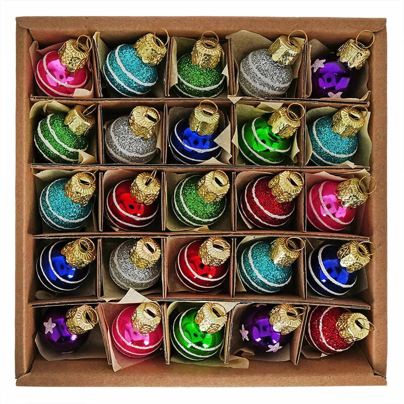 Best deal ✔️ Traditions Mini Decorated Glass Ball Ornaments Set/25 🛒 3 Best deal ✔️ Traditions Mini Decorated Glass Ball Ornaments Set/25 🛒