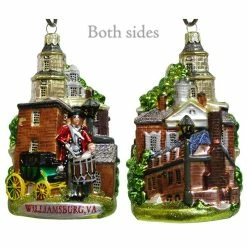 New 🔥 Traditions Williamsburg Virginia Cityscape Ornament 😉