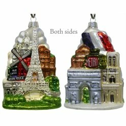 Deals 👍 Traditions Paris Cityscape Ornament ⌛