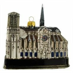 Alternative view of Cheapest 🔔 Traditions Notre-Dame Cathedral Ornament ❤️