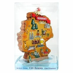 Deals 🥰 Traditions Germany International Country Map Ornament ❤️ -Traditions store C7748c