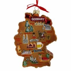 Deals 🥰 Traditions Germany International Country Map Ornament ❤️