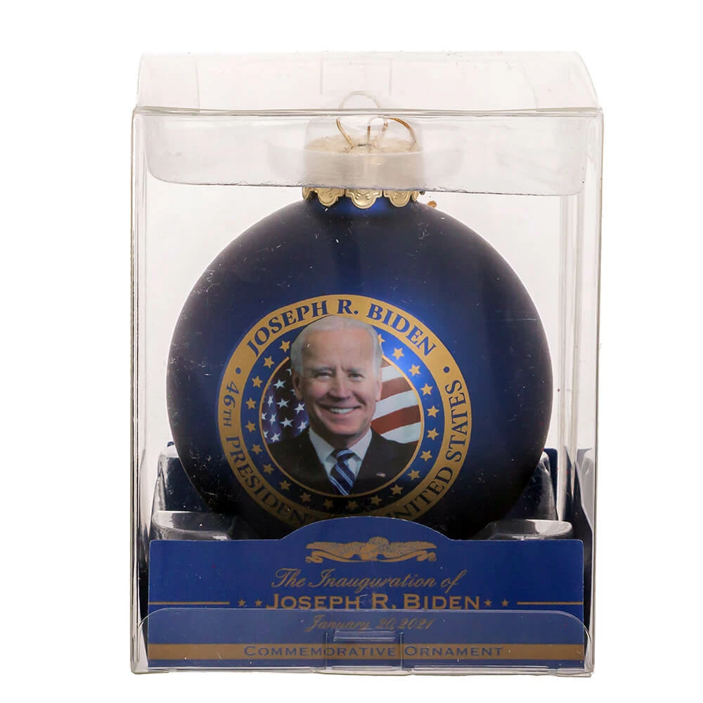 Outlet 🎉 Traditions President Biden Glass Ball Ornament ❤️ 5 Outlet 🎉 Traditions President Biden Glass Ball Ornament ❤️ - Image 3