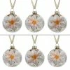 Promo 😉 Traditions Glass Pink Flower Ornaments Boxed Set/6 💯 1 Promo 😉 Traditions Glass Pink Flower Ornaments Boxed Set/6 💯 -Traditions store CCOXM8708b