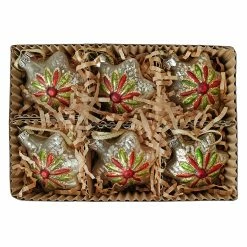 Alternative view of Cheapest ✔️ Traditions Glass Star Ornaments Boxed Set/6 ❤️