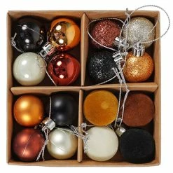 Coupon 🤩 Traditions Boxed 🎃 Halloween Ball Ornaments Set/16 🎁