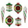 Best deal 🥰 Traditions Holiday Splendor Mixed Shape Ornaments Set/6 🔔 -Traditions store CR4027842