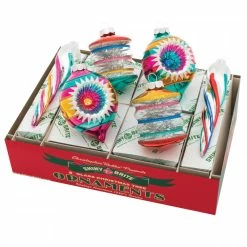 Promo 🥰 Traditions 🔔 Christmas Confetti Traditional Shape Ornaments Set/6 👍