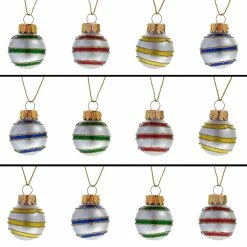 Best Sale 🔔 Traditions Frosted Multi Color Ball Ornaments Set/12 😉