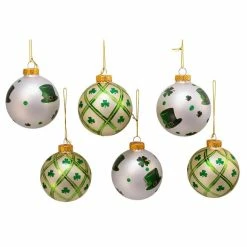 Best reviews of 👍 Traditions Irish Glass Ball Ornaments Set/6 🛒