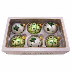 Best reviews of 👍 Traditions Irish Glass Ball Ornaments Set/6 🛒 -Traditions store GG0886c