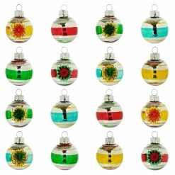 Best reviews of 😍 Traditions Solid & Reflector Glass Ball Ornaments Set/16 🔔