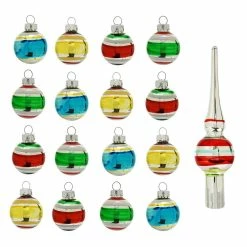 Best Pirce ❤️ Traditions Early Years Miniature Vintage Balls Ornament Box/17 🛒