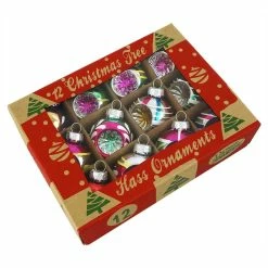 Coupon 🔥 Traditions Heirloom Reflector Ornaments Box/12 🧨