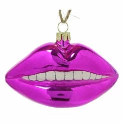 New 👍 Traditions Hot Pink Lips Ornament 🛒