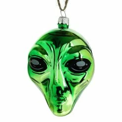 Coupon 🛒 Traditions Green Alien Head Ornament 🎁