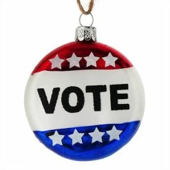 Brand new 🔥 Traditions Vote Button Ornament ✨
