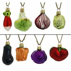 Best Sale 🧨 Traditions Mini Heirloom Vegetable Ornaments Box/8 😉