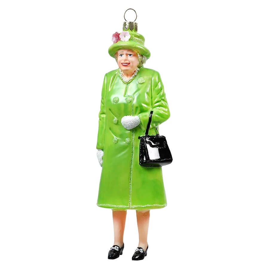 Best Sale 😀 Traditions Queen Elizabeth Wearing Green Peacoat Ornament ⭐ 3 Best Sale 😀 Traditions Queen Elizabeth Wearing Green Peacoat Ornament ⭐