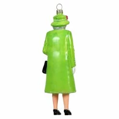 Alternative view of Best Sale 😀 Traditions Queen Elizabeth Wearing Green Peacoat Ornament ⭐