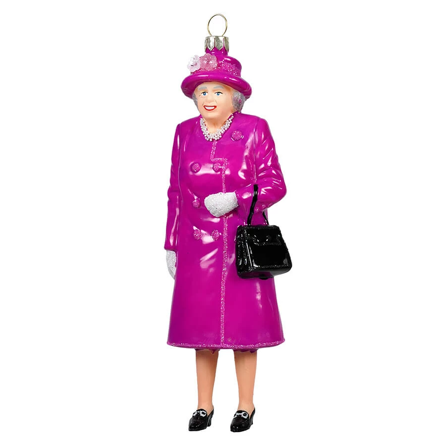 Brand new ๐ Traditions Queen Elizabeth Wearing Dark Pink Peacoat Ornament ๐ 3 Brand new ๐ Traditions Queen Elizabeth Wearing Dark Pink Peacoat Ornament ๐