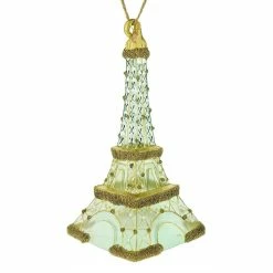 Cheapest 😍 Traditions Gold Crusted Blue Eiffel Tower Ornament ⭐