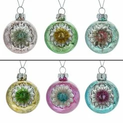 Alternative view of New 😉 Traditions Onion Reflector Ornaments Set/6 👍
