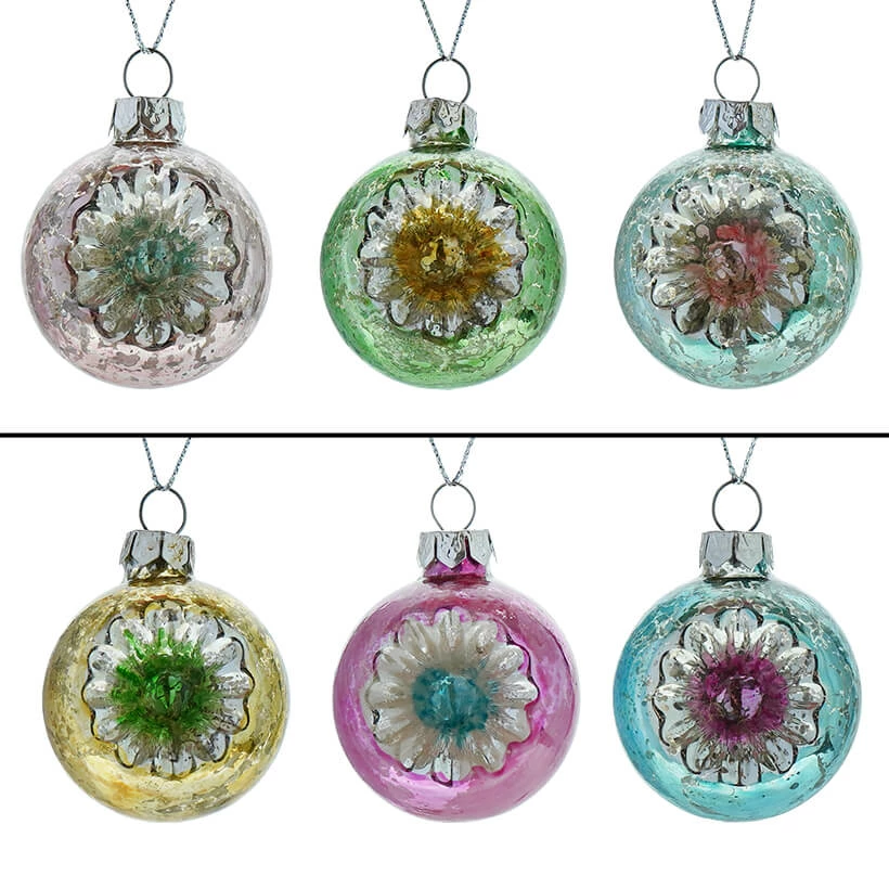New ๐ Traditions Onion Reflector Ornaments Set/6 ๐ 4 New ๐ Traditions Onion Reflector Ornaments Set/6 ๐ - Image 2