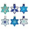 Wholesale 👏 Traditions Glittered Jewish Star Ornaments Set/6 😉 2 Wholesale 👏 Traditions Glittered Jewish Star Ornaments Set/6 😉 -Traditions store H8203