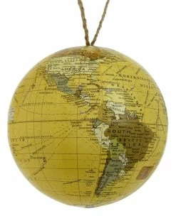 Best Sale 🔥 Traditions Tan Earth Globe Ornament 🥰