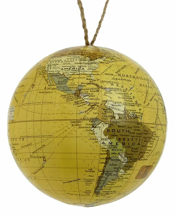 Best Sale 🔥 Traditions Tan Earth Globe Ornament 🥰 3 Best Sale 🔥 Traditions Tan Earth Globe Ornament 🥰