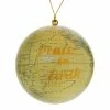 Best Sale ✨ Traditions Peace On Earth Beige Globe Ornament 🥰 1 Best Sale ✨ Traditions Peace On Earth Beige Globe Ornament 🥰 -Traditions store KC932267b